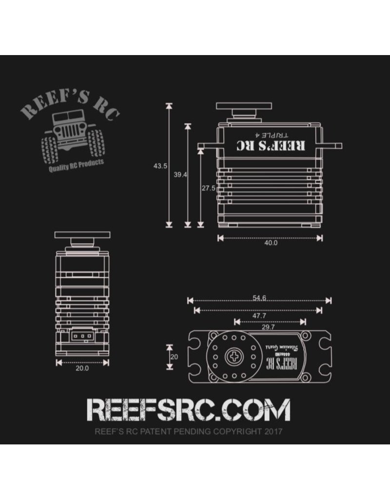 REEFS RC SEHREEFS02 444HD SERVO