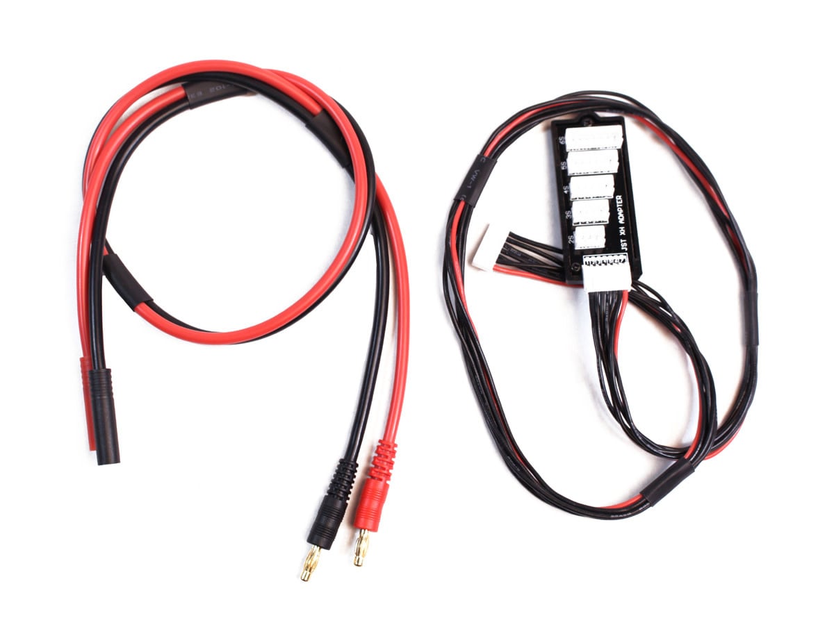 RCE1615 24" CHARGE/BALANCE LEADS EXTENSION FOR USE WITH LIPO SAFTER BAGS