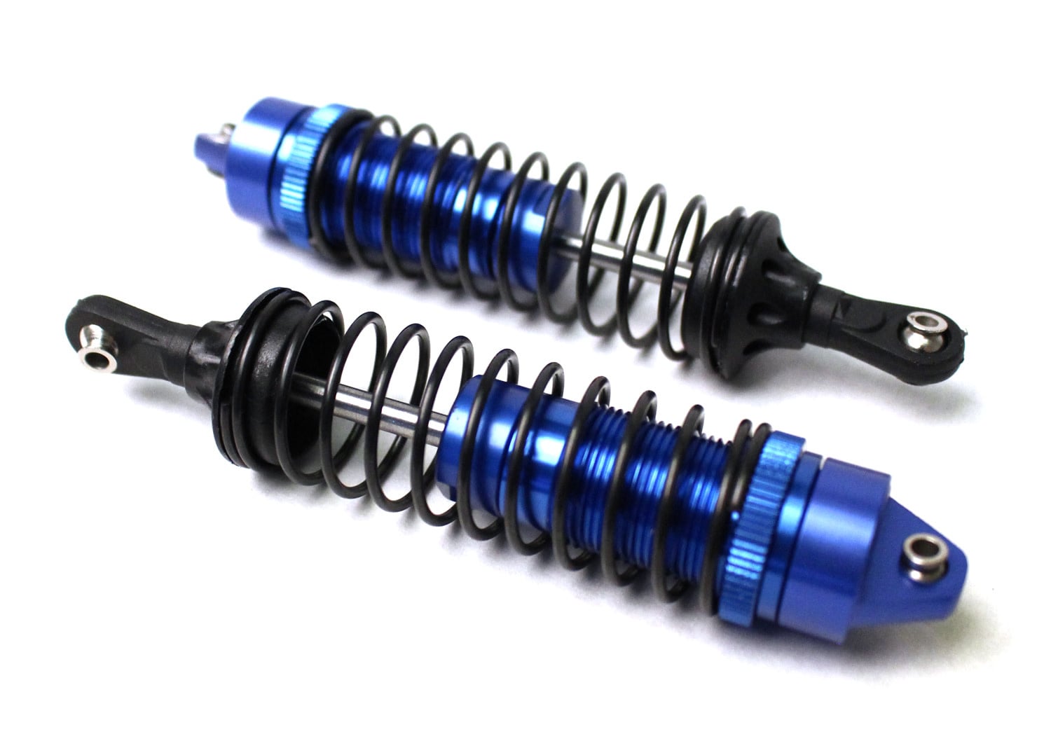 RCE1850BL SLASH 2WD/AWD REAR ALUMINUM SHOCKS BLUE
