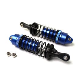 RACERS EDGE RCE1849BL SLASH 2WD/AWD ALUMINUM FRONT SHOCKS BLUE