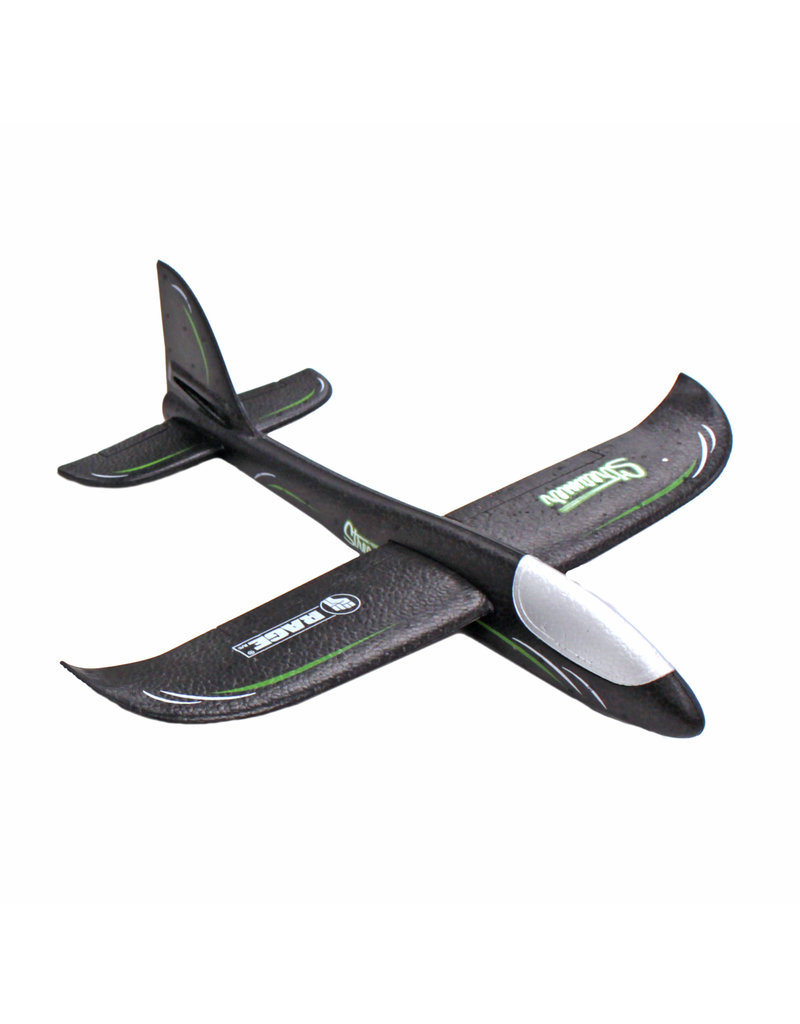 RAGE RC RGR9005 STREAMER HAND LAUNCH GLIDER: BLACK