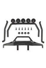 TEAM ASSOCIATED ASC41067 CR12 ROLL BAR ABD BUMPER: BLACK