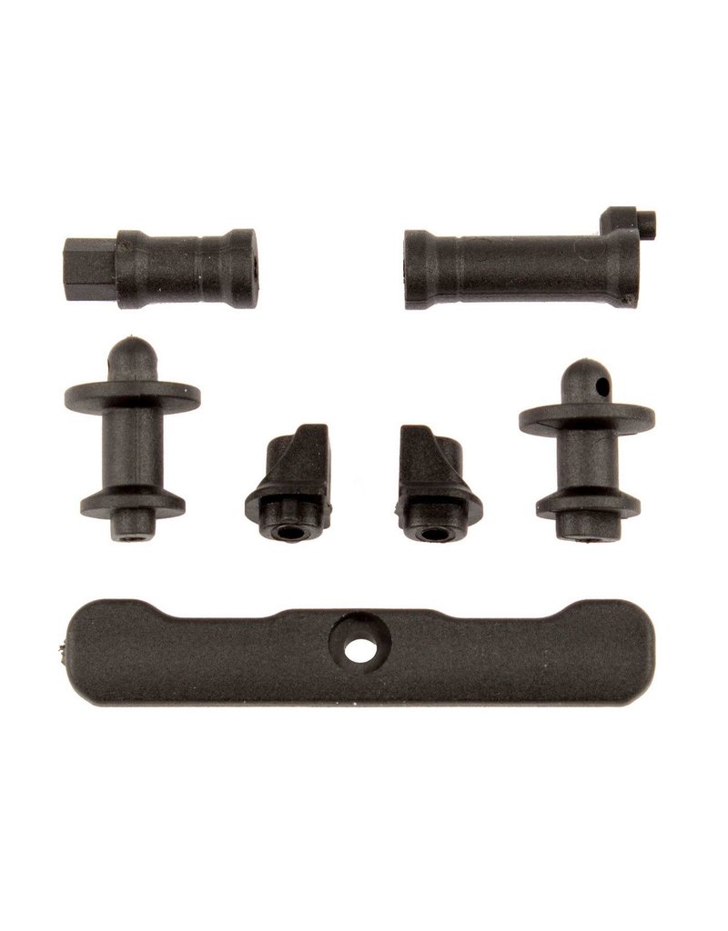 TEAM ASSOCIATED ASC92242 RC10B74 BUMPER & POST SET
