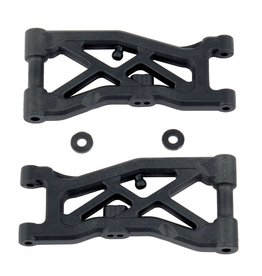 TEAM ASSOCIATED ASC92129 RC10B74 FRONT SUSPENSION ARMS HARD