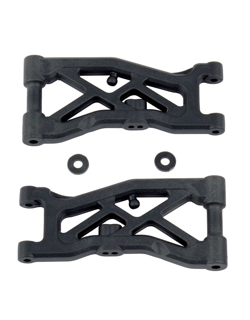 TEAM ASSOCIATED ASC92129 RC10B74 FRONT SUSPENSION ARMS HARD