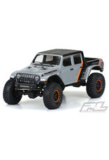 PROLINE RACING PRO353500 JEEP GLADIATOR RUBICON CRAWLER BODY 12.3" OR 313MM WHEEL BASE: CLEAR