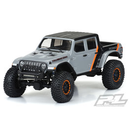 PROLINE RACING PRO353500 JEEP GLADIATOR RUBICON CRAWLER BODY 12.3" OR 313MM WHEEL BASE: CLEAR