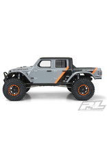 PROLINE RACING PRO353500 JEEP GLADIATOR RUBICON CRAWLER BODY 12.3" OR 313MM WHEEL BASE: CLEAR