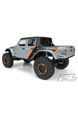 PROLINE RACING PRO353500 JEEP GLADIATOR RUBICON CRAWLER BODY 12.3" OR 313MM WHEEL BASE: CLEAR