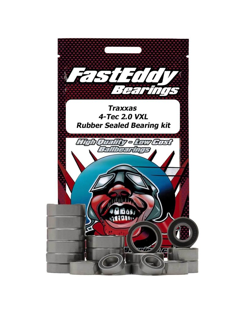 FAST EDDY BEARINGS FED TRAXXAS COMPATIBLE 4-TEC 2.0 VXL SEALED BEARING KIT