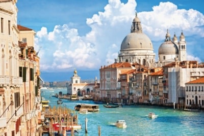 TOM100-193 VENICE WITH THE GRAND CANAL IN ITALY