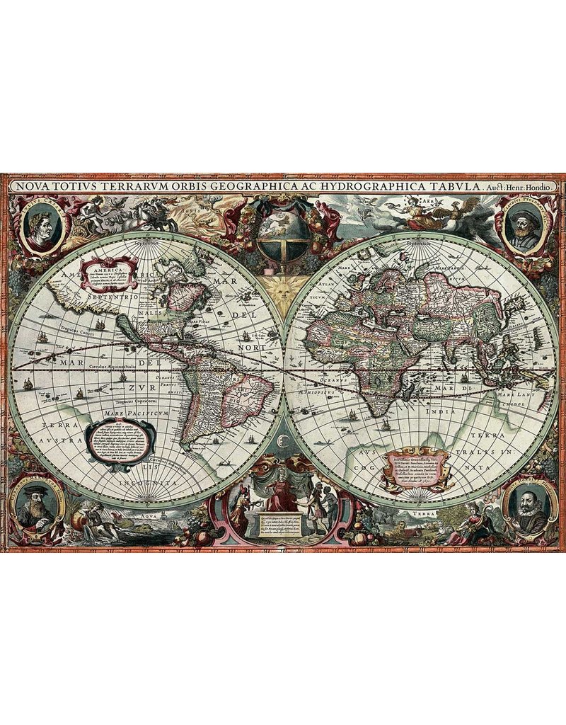 TOMAX TOM100-204 HISTORICAL WORLD MAP