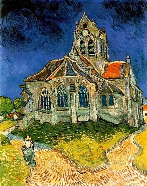 TOM30-082 THE CHURCH AT AUVERS
