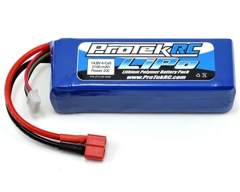PTK-5186 4S LIPO 14.8V 2100MAH 20C BATTERY: DEANS