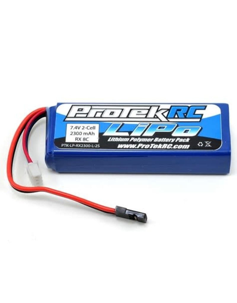 PROTEK RC PTK-5196 PROTEK RC LIPO RECEIVER BATTERY PACK 7.4V 2300MAH