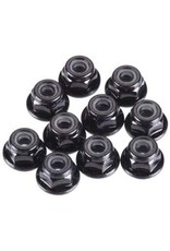 TEAM KNK KNK 3MM SS SERRATED FLANGE NUTS (25) STAINLESS STEEL