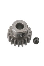 ROBINSON RACING RRP8718 0.8 MOD PINION GEAR 18T (5MM BORE): EXTRA HARDENED STEEL