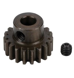 ROBINSON RACING RRP8721 0.8 MOD PINION GEAR 21T (5MM BORE): EXTRA HARDENED STEEL