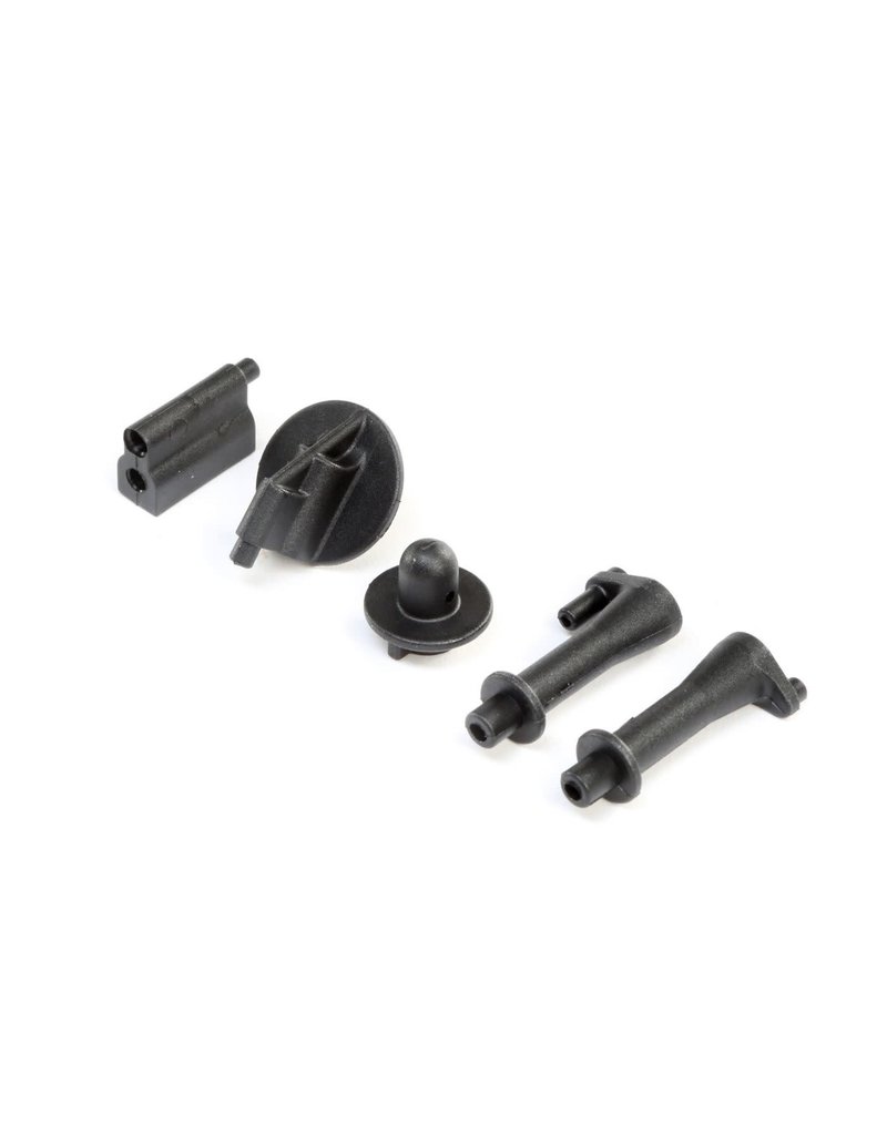 TLR TLR241031 BODY POSTS AND TANK MOUNT 8X