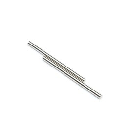 TLR TLR244043 HINGE PINS, 4 X 66MM, ELECTRO NICKEL (2): 8X