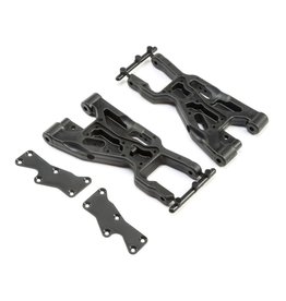 TLR TLR244039 FRONT A ARMS AND PLASTIC INSERTS (2): 8X, 8XE