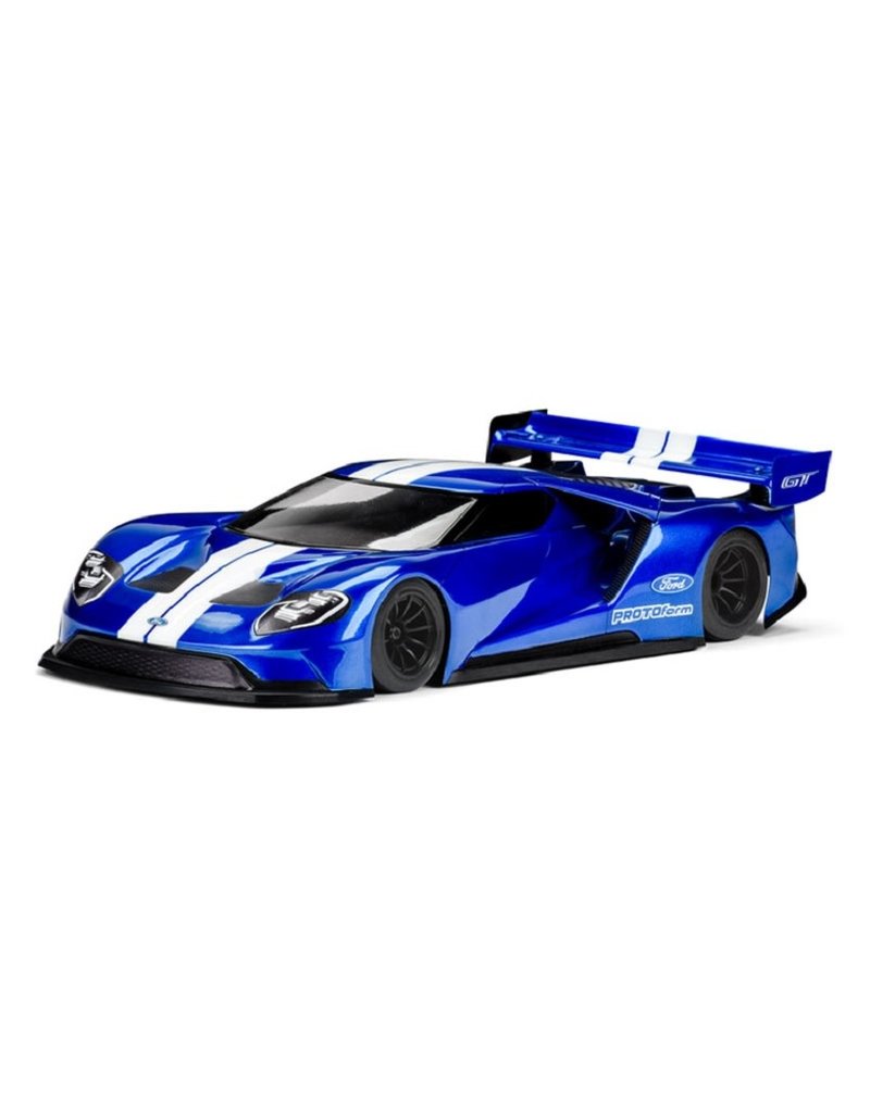 PROTOFORM PRO154930 FORD GT CLEAR BODY, 200MM: PAN CAR