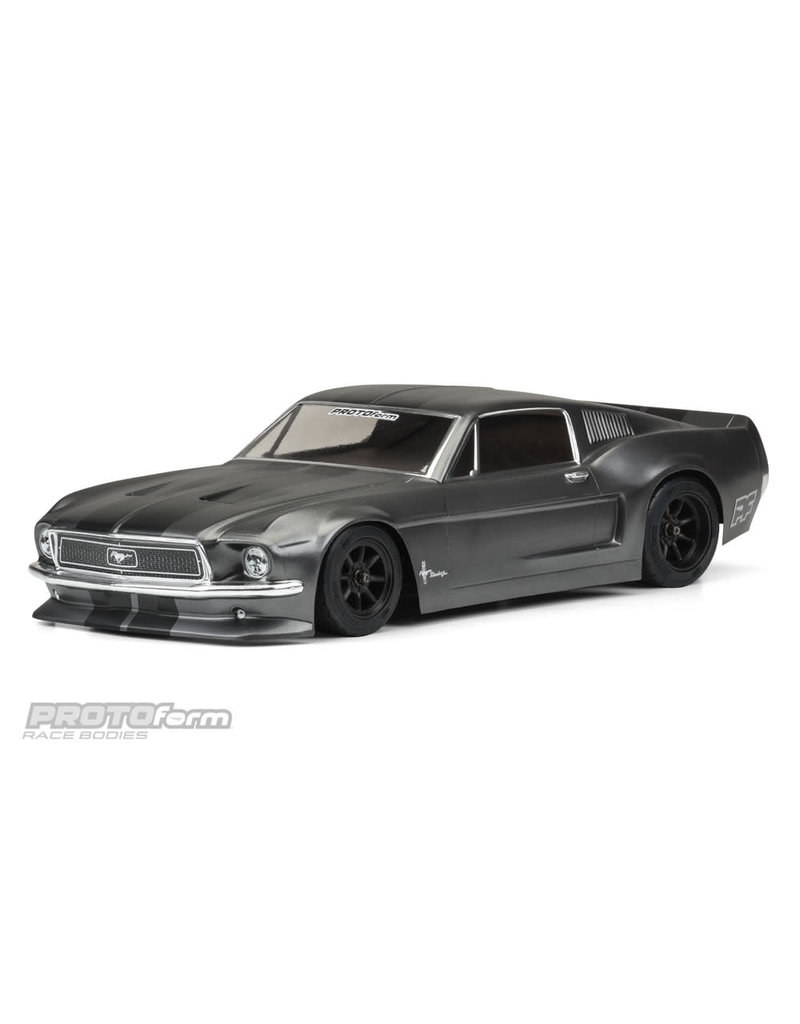 PROTOFORM PRM155840 1968 FORD MUSTANG CLEAR BODY VTA CLASS
