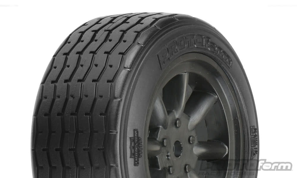 PRM1014018 VTA FRONT TIRE 26MM, MOUNTED BLACK WHEEL