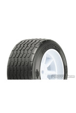 PROTOFORM PRM1013917 VTA REAR TIRE 31MM, MOUNTED WHITE WHEEL