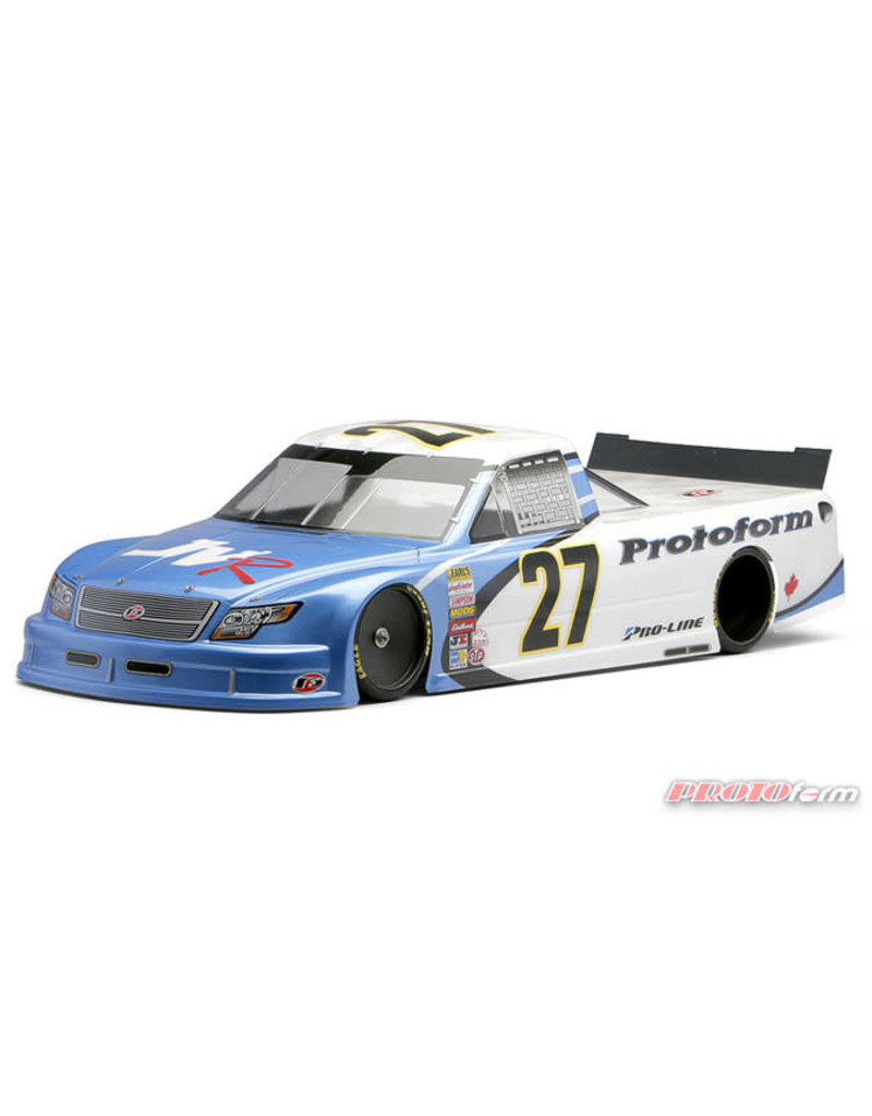 PROTOFORM PRO122721 ORT OVAL RACE TRUCK BODY, CLEAR