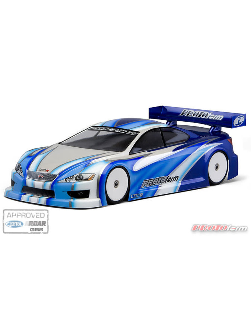PROTOFORM PRO150525 LTCR TOURING CAR LIGHTWEIGHT CLEAR BODY, 190MM