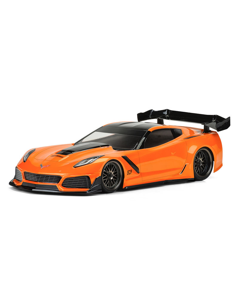 PROTOFORM PRM156325 CHEVROLET CORVETTE ZR1 LW CLEAR BODY, 190MM