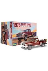 REVELL RMX854486 1/24 1976 CHEVY SPORT STEPSIDE PICKUP 4X4 PLASTIC MODEL KIT