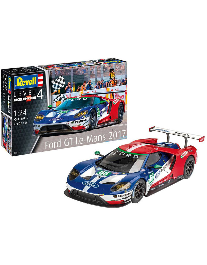 REVELL RMX854418 1/24 FORD GT RACING LEMANS PLASTIC MODEL KIT