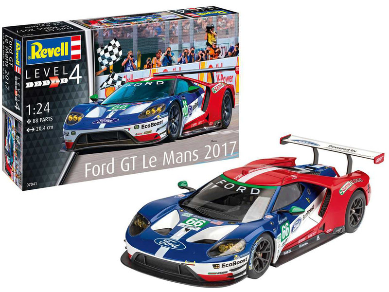 RMX854418 1/24 FORD GT RACING LEMANS PLASTIC MODEL KIT
