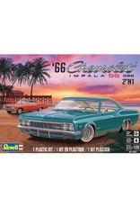 REVELL RMX854497 1/25 1966 CHEVY IMPALA SS 396 2N1 PLASTIC MODEL KIT