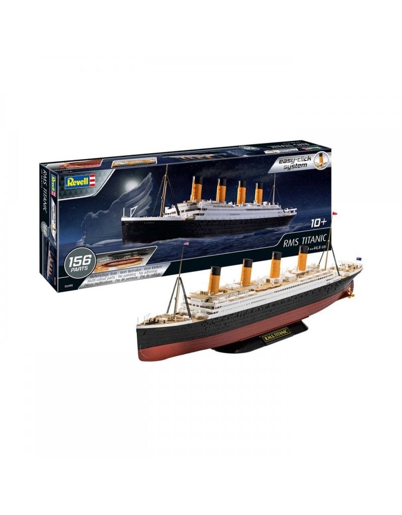REVELL RMX805498 1/600 EASY CLICK RMS TITANIC MODEL PLASTIC MODEL KIT