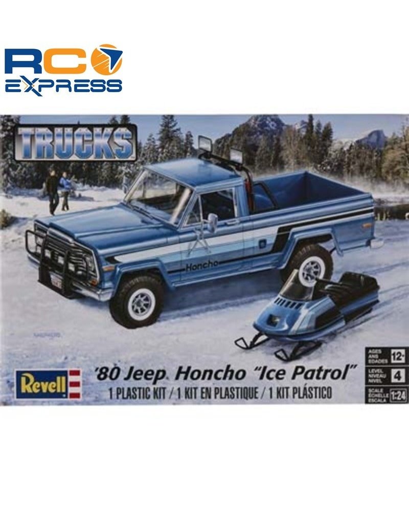 REVELL RMX857224 1/25 1980 JEEP HONCHO "ICE PATROL"