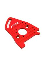 STRC SPTST7490R ALUMINUM HEATSINK MOTOR PLATE FOR TRAXXAS SLASH 4X4 LCG: RED