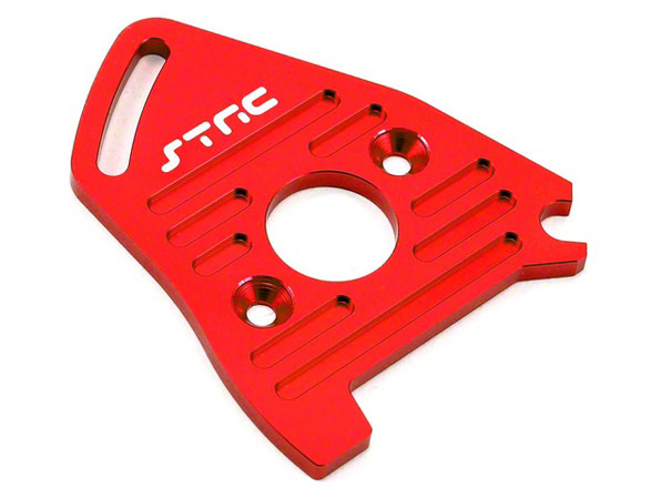 SPTST7490R ALUMINUM HEATSINK MOTOR PLATE FOR TRAXXAS SLASH 4X4 LCG: RED