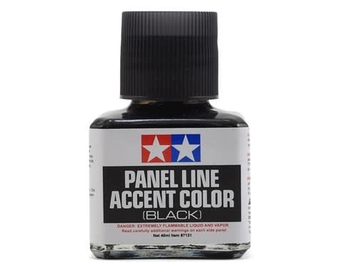 87131 Panel Line Accent Color 40ml, Black