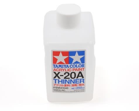 81040 - Acrylic/Poly Thinner X-20A 250ml