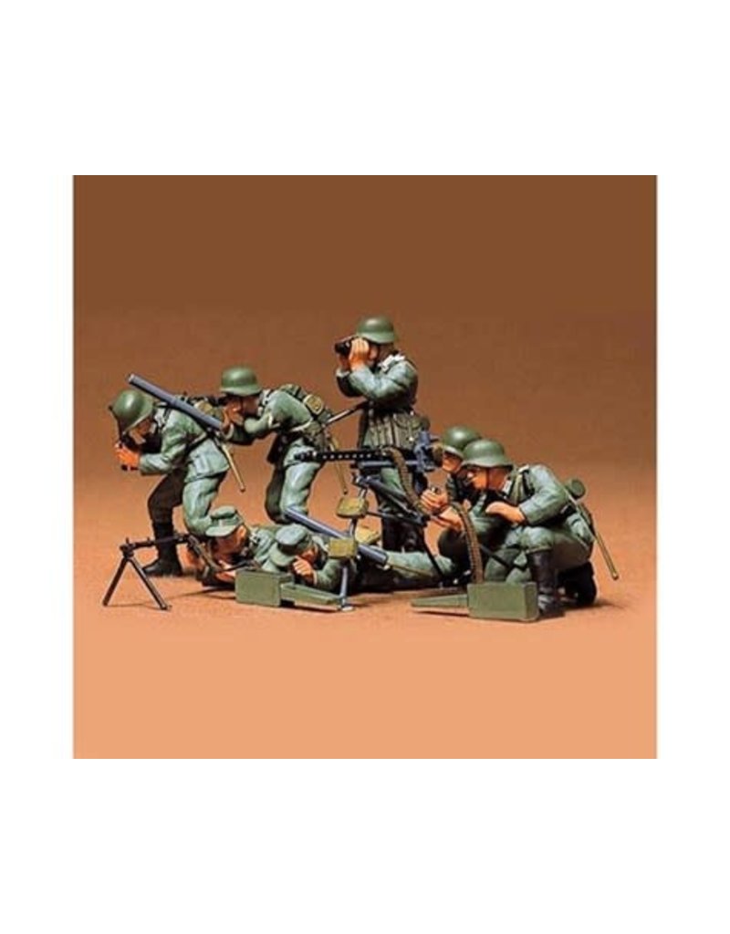 TAMIYA TAM35038 1/35 GERMAN MACHINE GUN TROOPS INFANTRY PLASTIC MODEL KIT