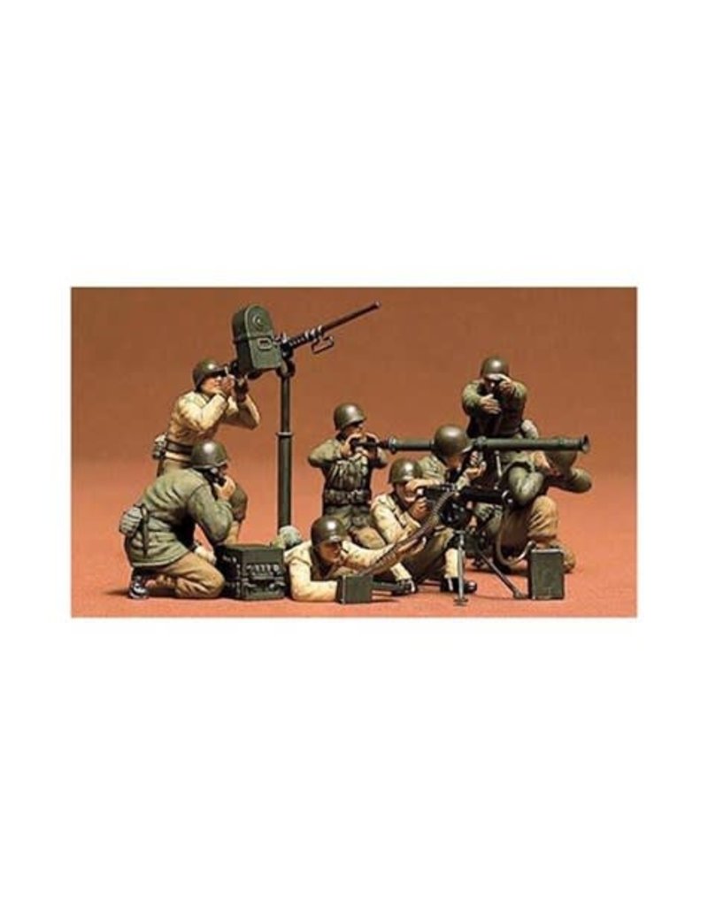 TAMIYA TAM35086 1/35 MILITARY MINIATURES US GUN & MORTAR TEAM SET PLASTIC MODEL KIT