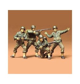 TAMIYA TAM35013 1/35 US ARMY 4 INFANTRIES PLASTIC MODEL KIT