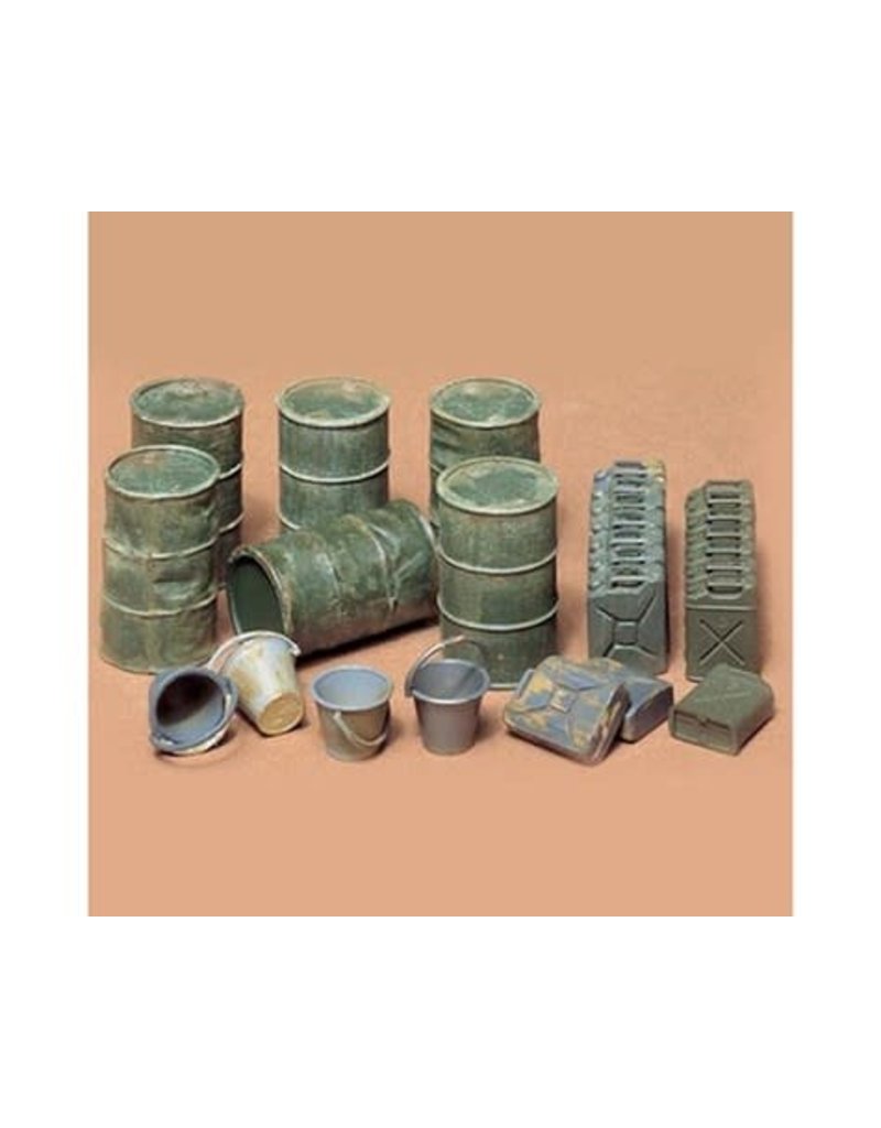 TAMIYA TAM35026 1/35 JERRY CANS SET PLASTIC MODEL KIT