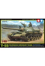 TAMIYA TAM32598 1/48 RUSSIAN MEDIUM TANK T-55 PLASTIC MODEL KIT