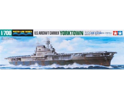 TAM31712 1/700 US AIRCRAFT CARRIER YORKTOWN PLASTIC MODEL KIT