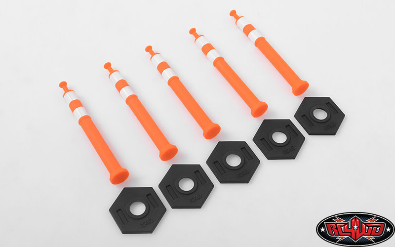 RC4Z-S1619 1/12 HIGHWAY TRAFFIC CONES