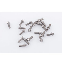 RC4WD RC4Z-S1124 MINIATURE SCALE HEX BOLTS (1.6MM X 4MM): SILVER